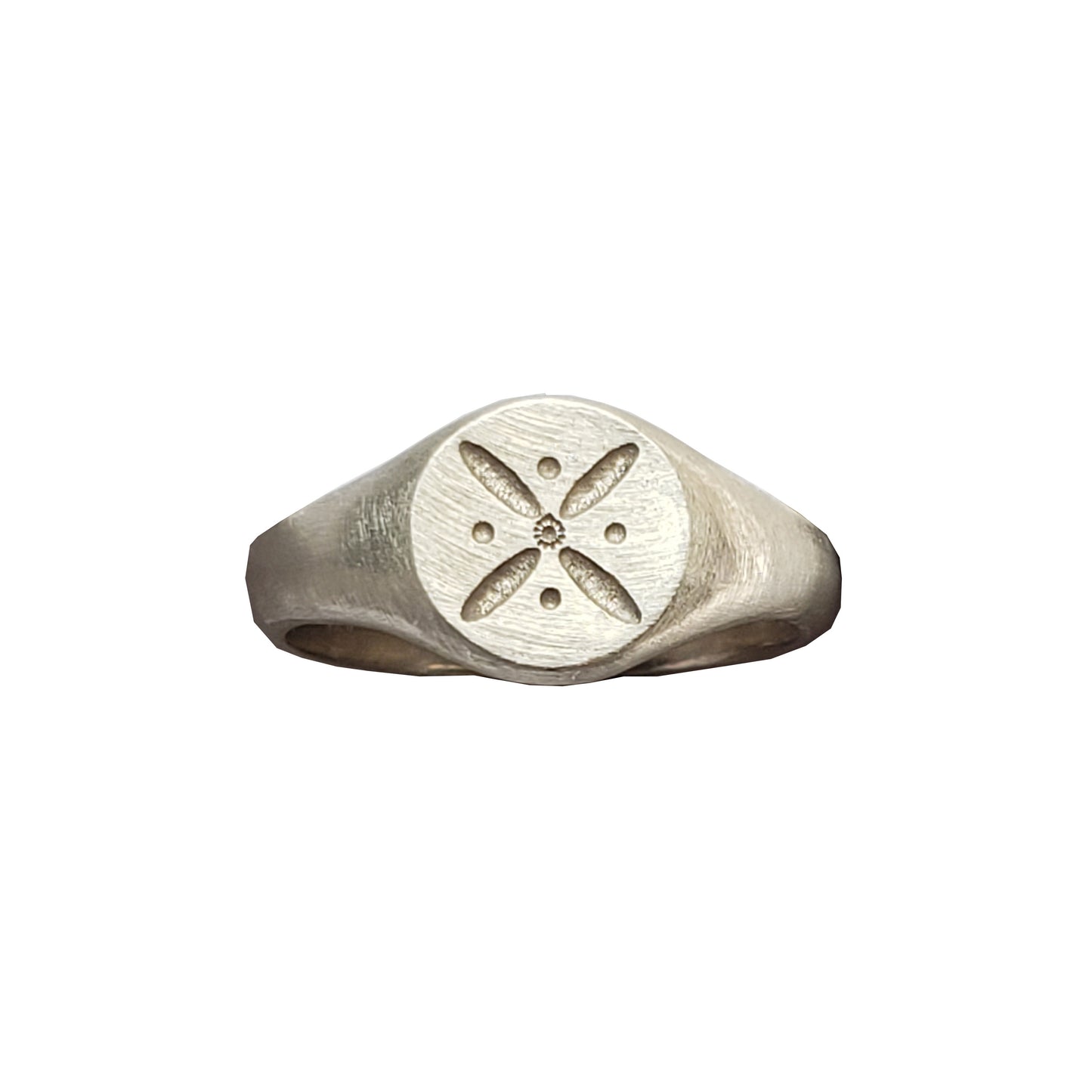 Derafsh Kaviani - Sterling Silver Thin Signet